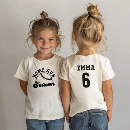 Home run season (custom)- Children's shirt and infant bodysuit - Summit and Nest
