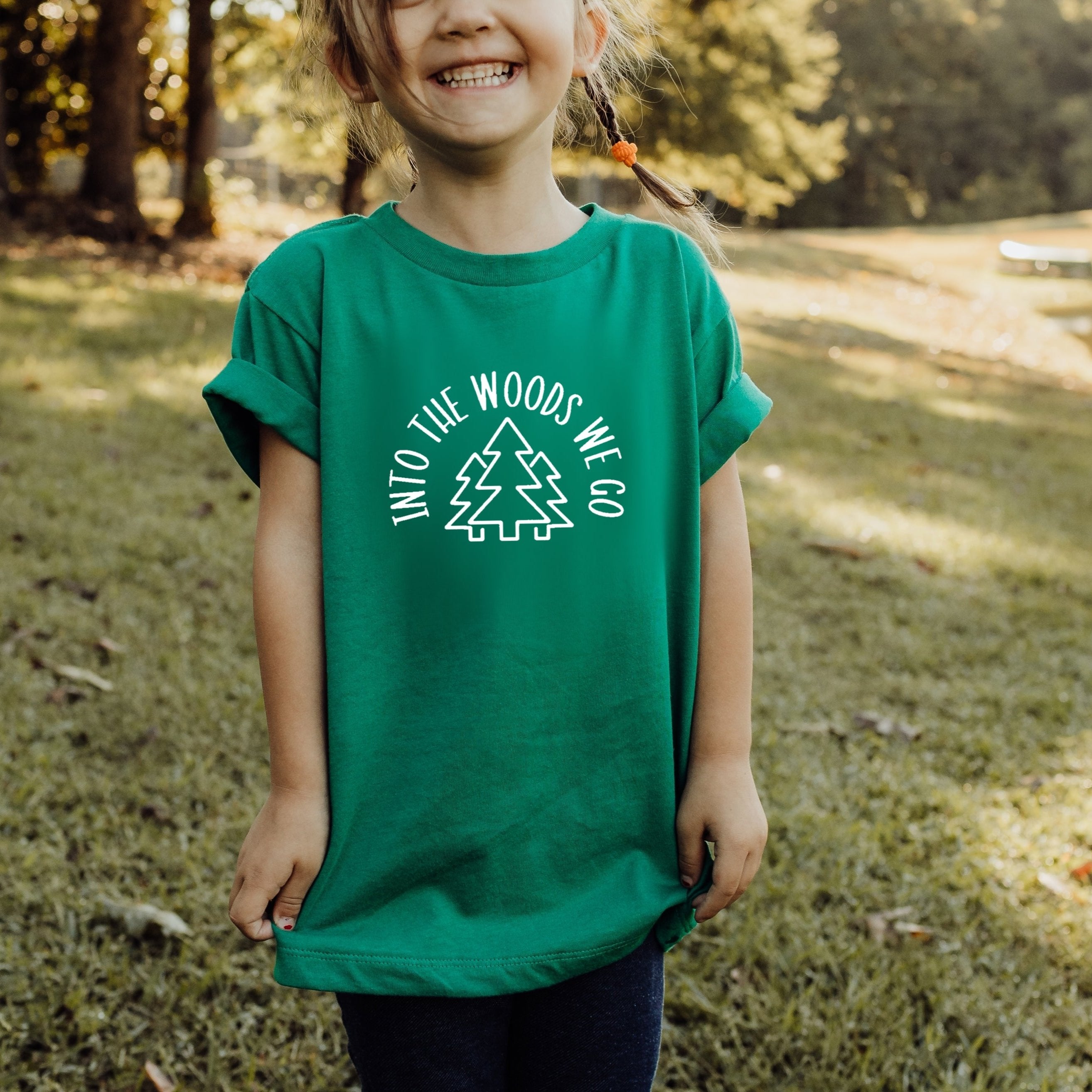 Into the woods we go- Children's shirt and infant bodysuit - Summit and Nest
