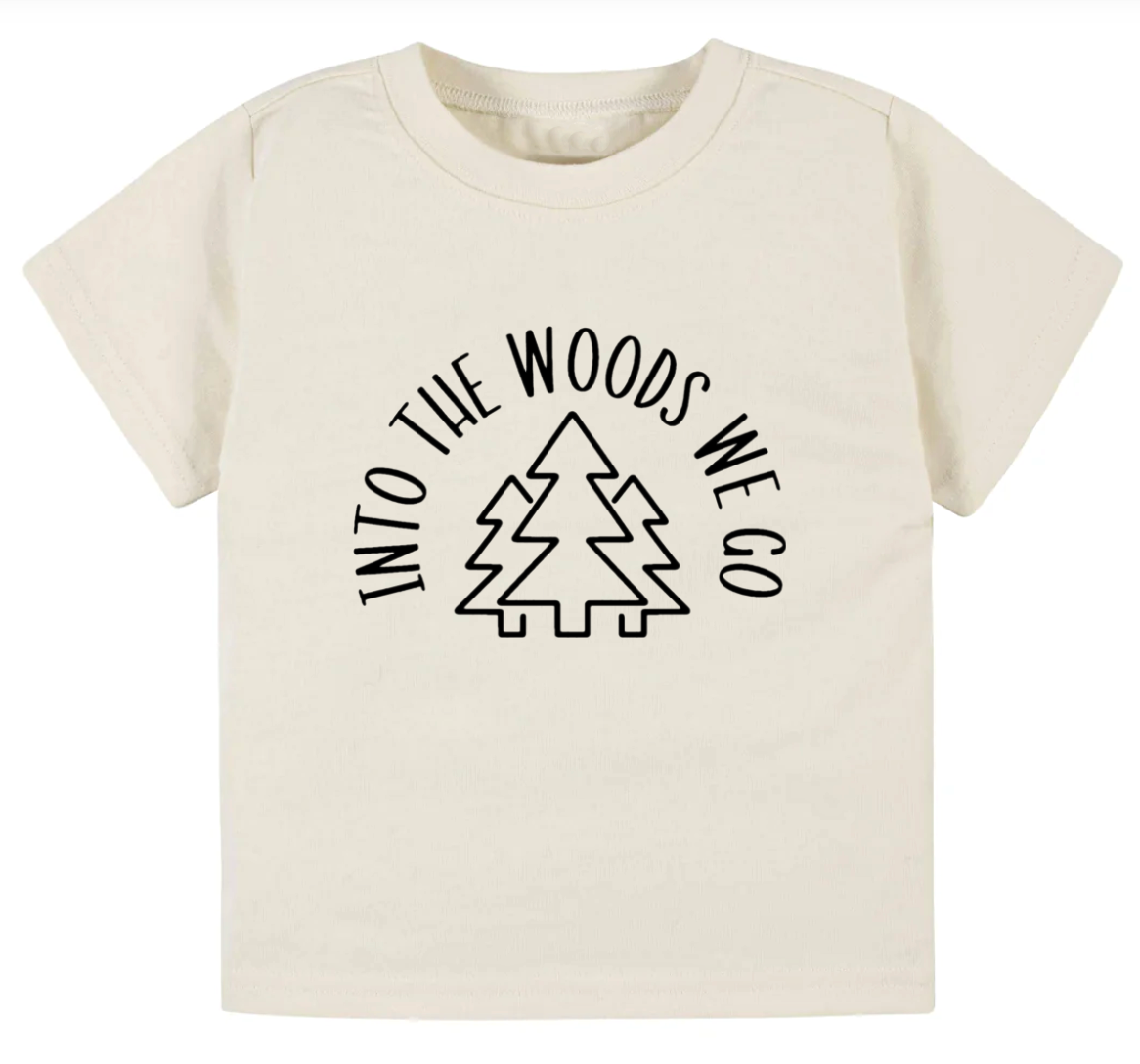 Into the woods we go- Children's shirt and infant bodysuit - Summit and Nest