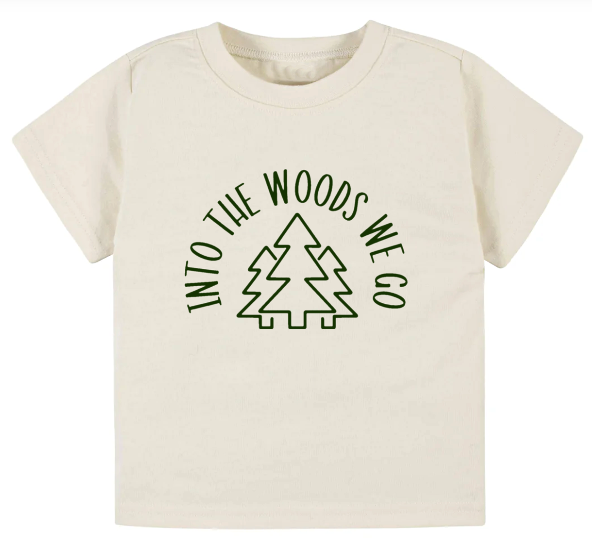 Into the woods we go- Children's shirt and infant bodysuit - Summit and Nest