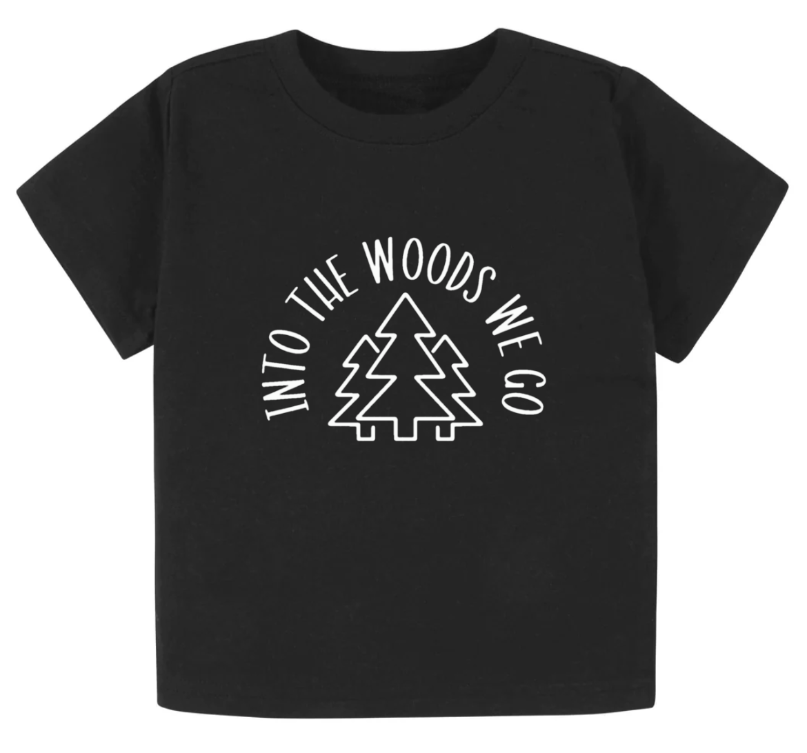 Into the woods we go- Children's shirt and infant bodysuit - Summit and Nest