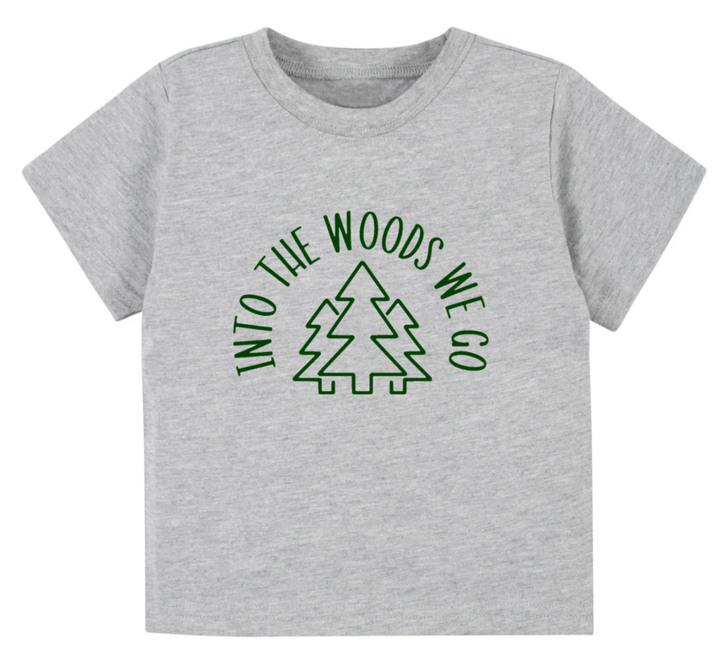 Into the woods we go- Children's shirt and infant bodysuit - Summit and Nest