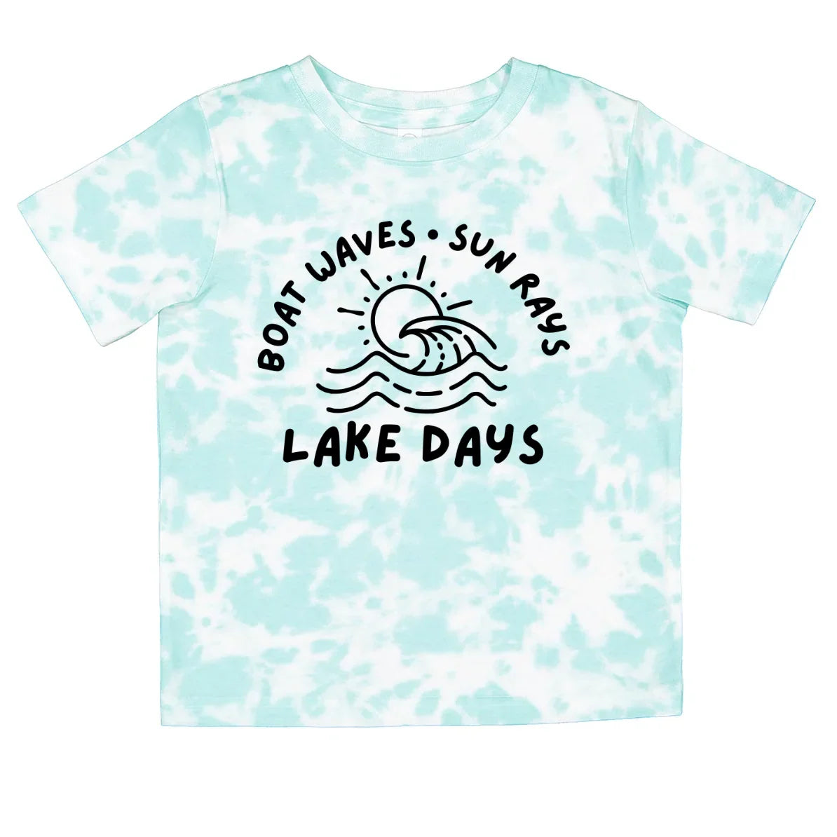 Boat waves, sun rays, lake days- Short sleeve tee and infant bodysuit - Summit and Nest