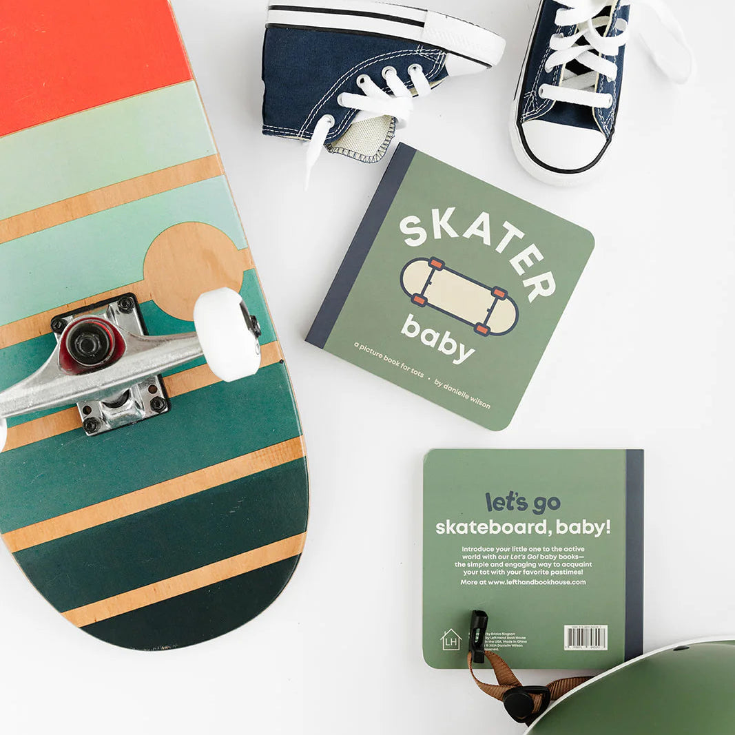 Skater Baby- Board Book - Summit and Nest