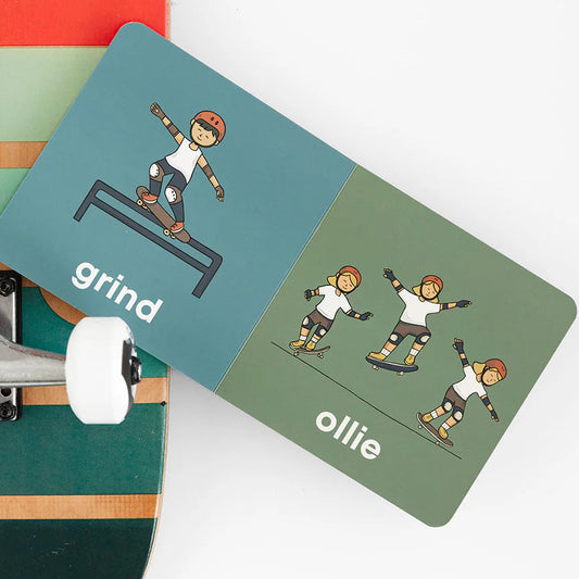 Skater Baby- Board Book - Summit and Nest