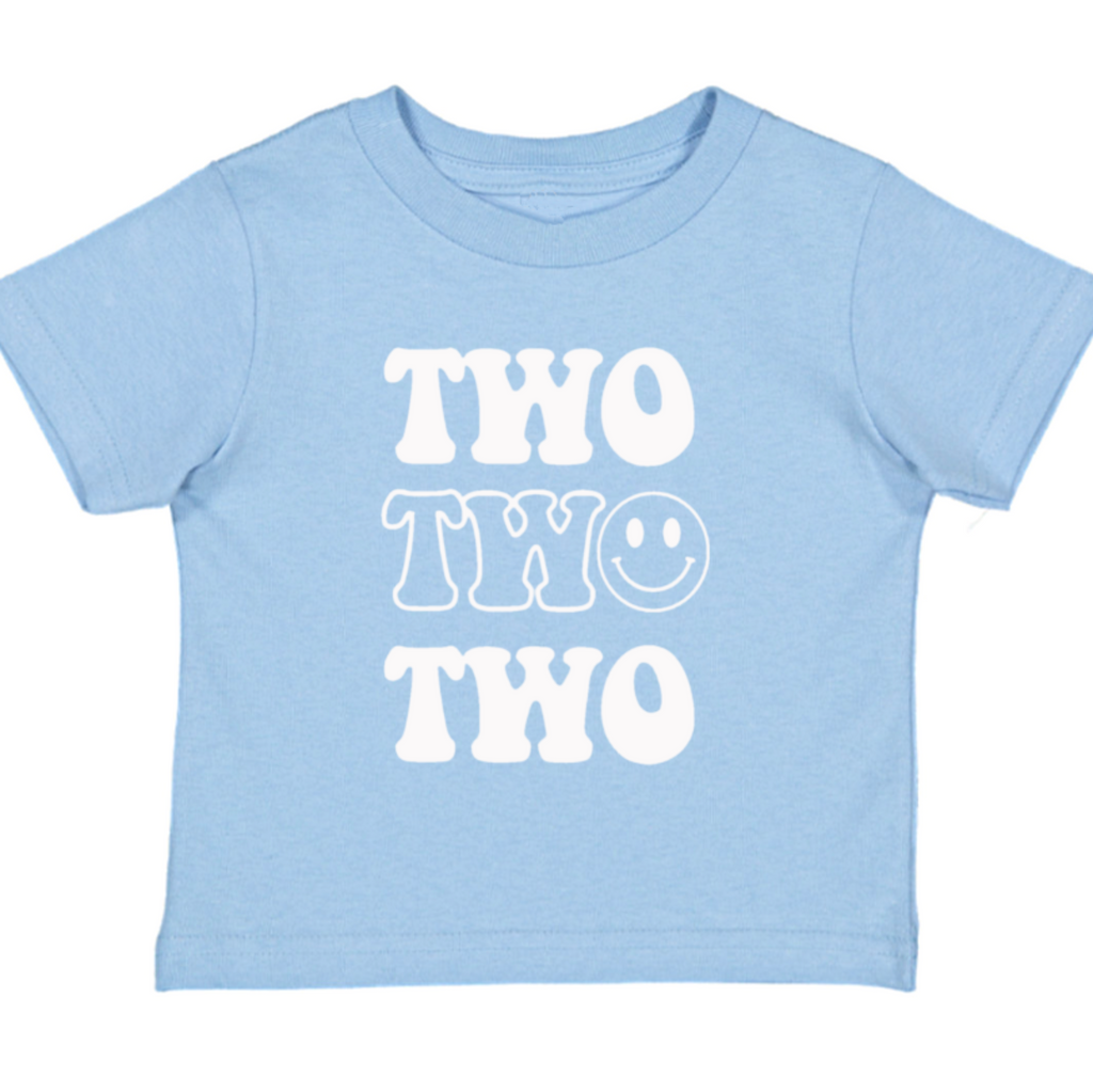 Two happy. Second birthday- Children's shirt - Summit and Nest