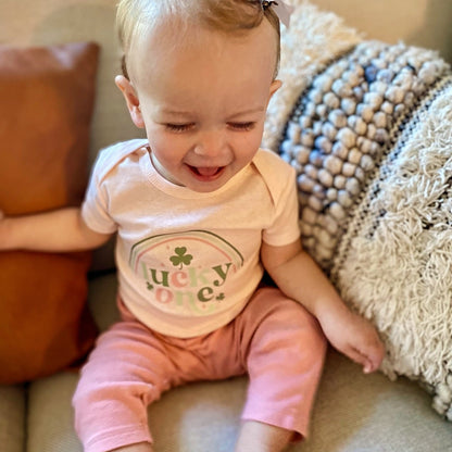Lucky one- St. Patrick's Day children's shirt and infant bodysuit - Summit and Nest