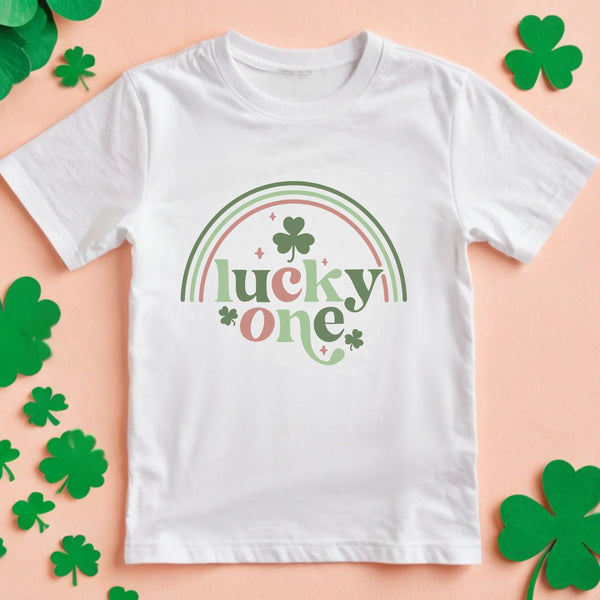 Lucky one- St. Patrick's Day children's shirt and infant bodysuit - Summit and Nest