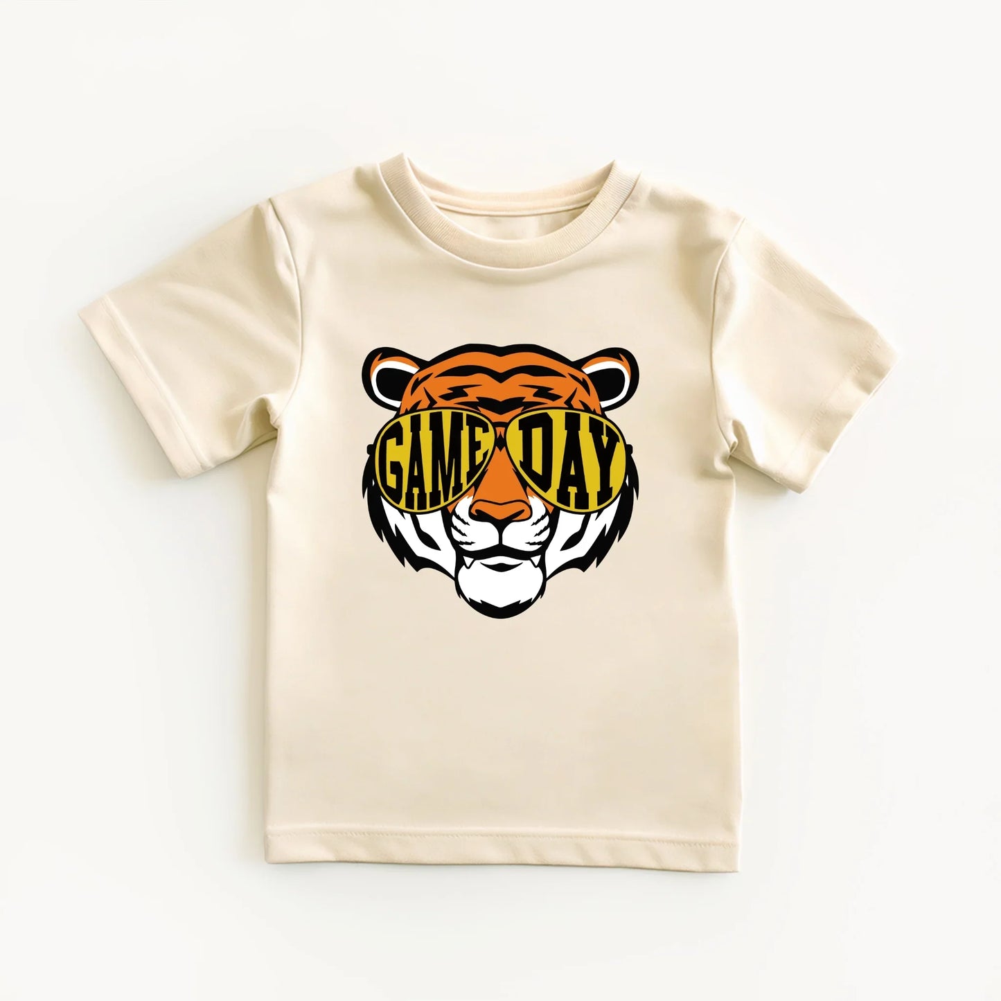 Game Day Tiger- Customized - Children's shirt and infant bodysuit - Summit and Nest