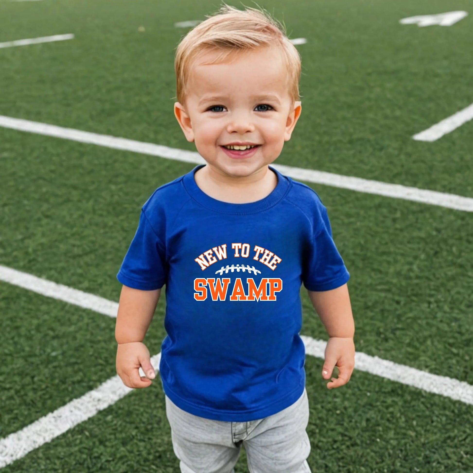 New to The Swamp- Florida Gators children's shirt and infant bodysuit - Summit and Nest