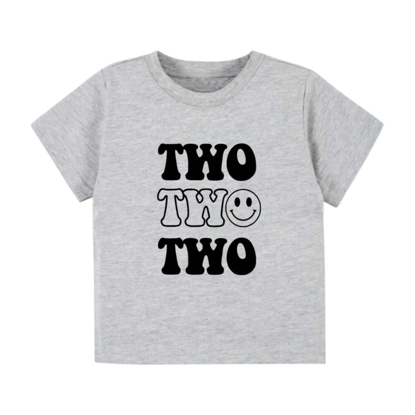 Two happy. Second birthday- Children's shirt - Summit and Nest