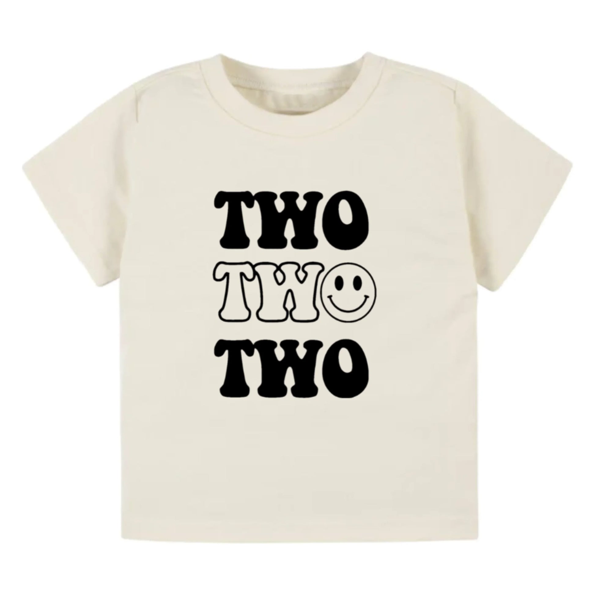 Two happy. Second birthday- Children's shirt - Summit and Nest