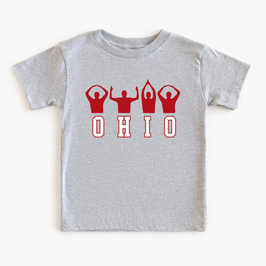 Ohio state t shirt with referee signals ohio kids