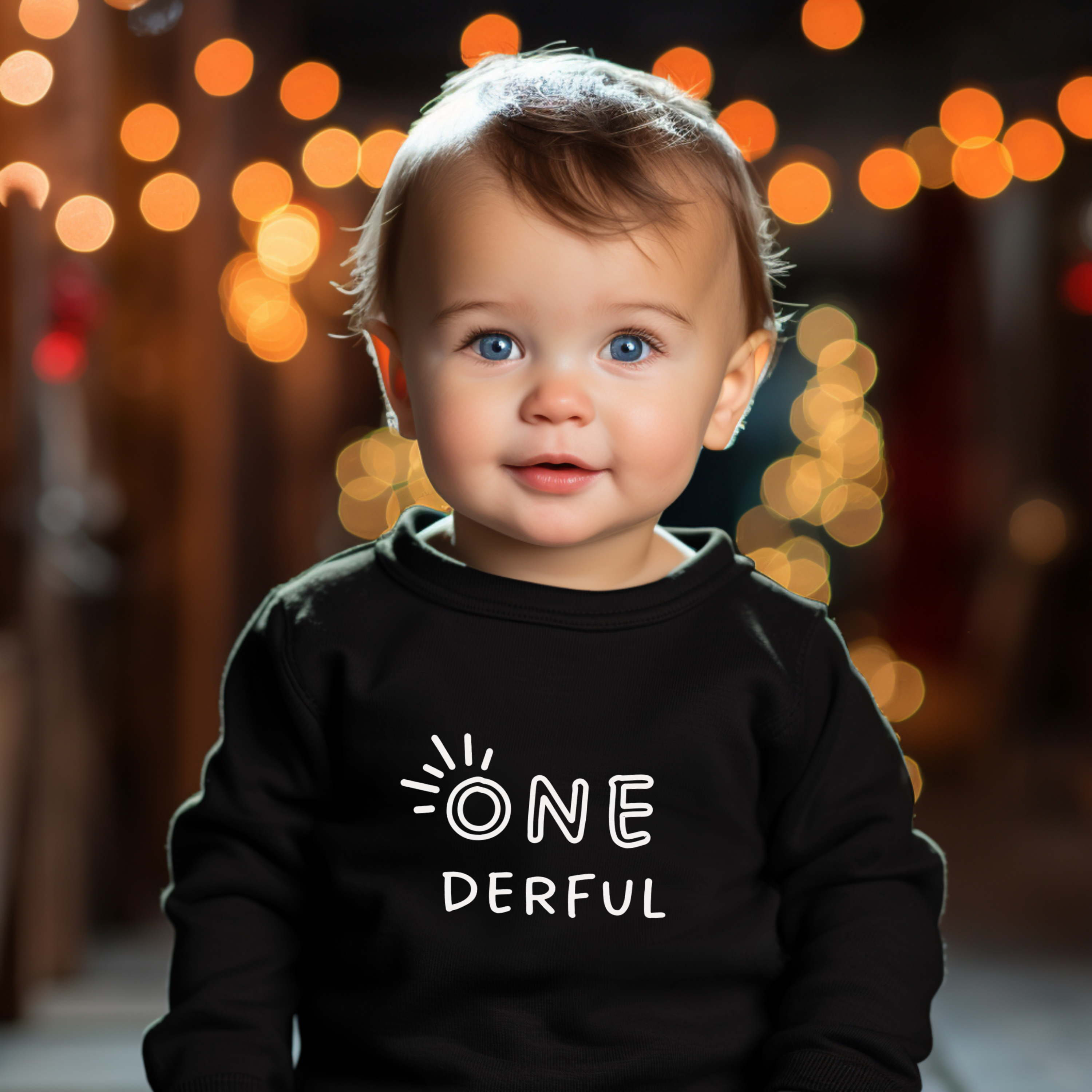 One-derful. First birthday- Organic cotton infant and toddler sweatshirt - Summit and Nest