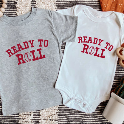 Ready to roll- Children's shirt and infant bodysuit - Summit and Nest