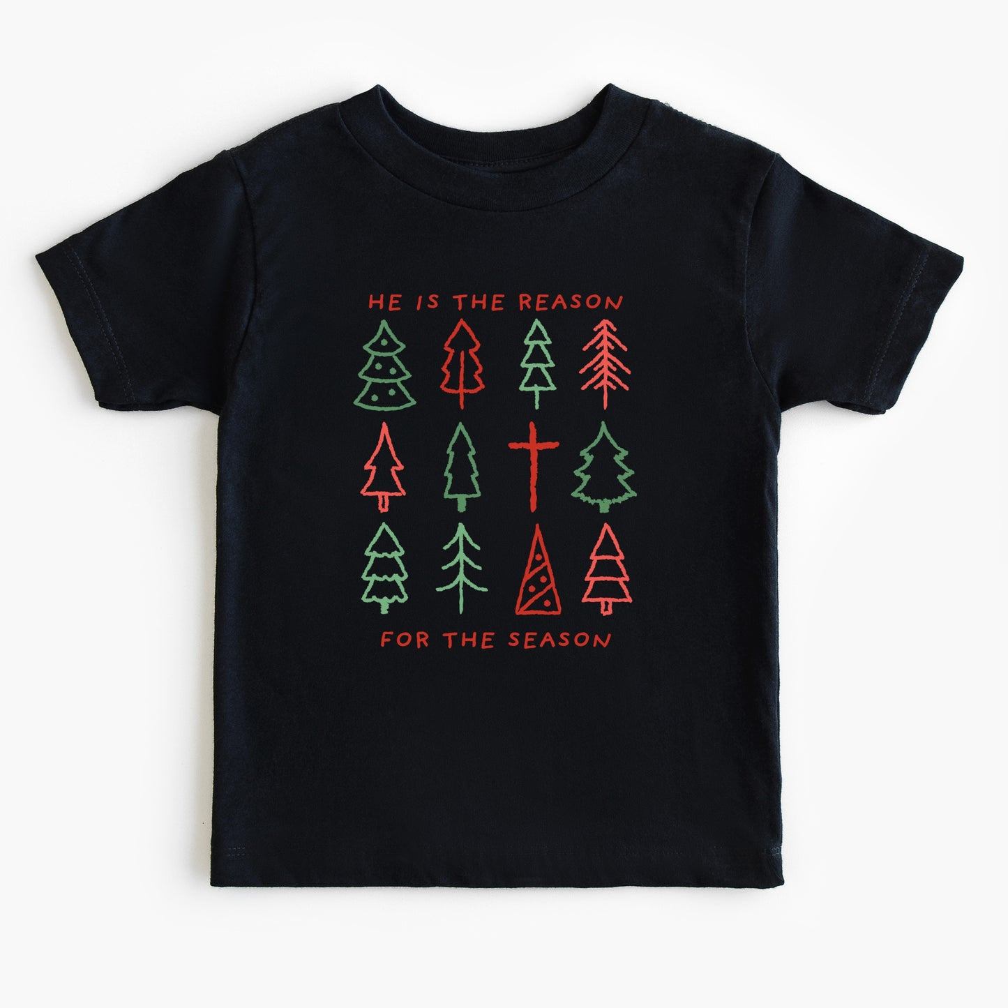 He is the reason for the season- Christmas- Children's shirt and infant bodysuit - Summit and Nest