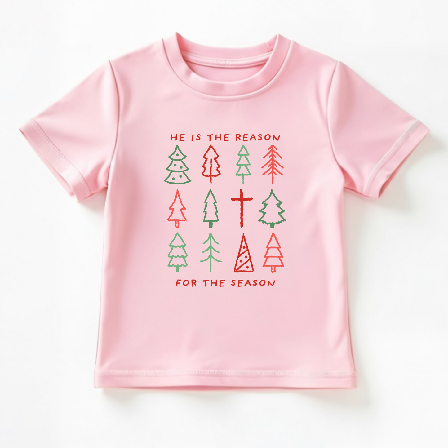 He is the reason for the season- Christmas- Children's shirt and infant bodysuit - Summit and Nest