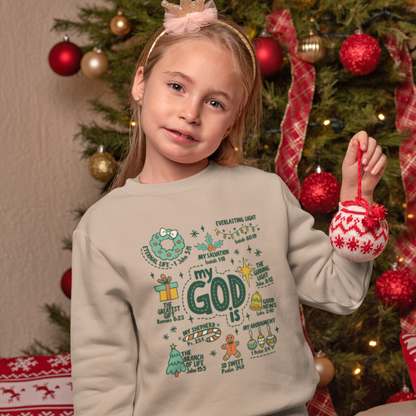 Seasonal scriptures- Christmas- Children's sweatshirt - Summit and Nest