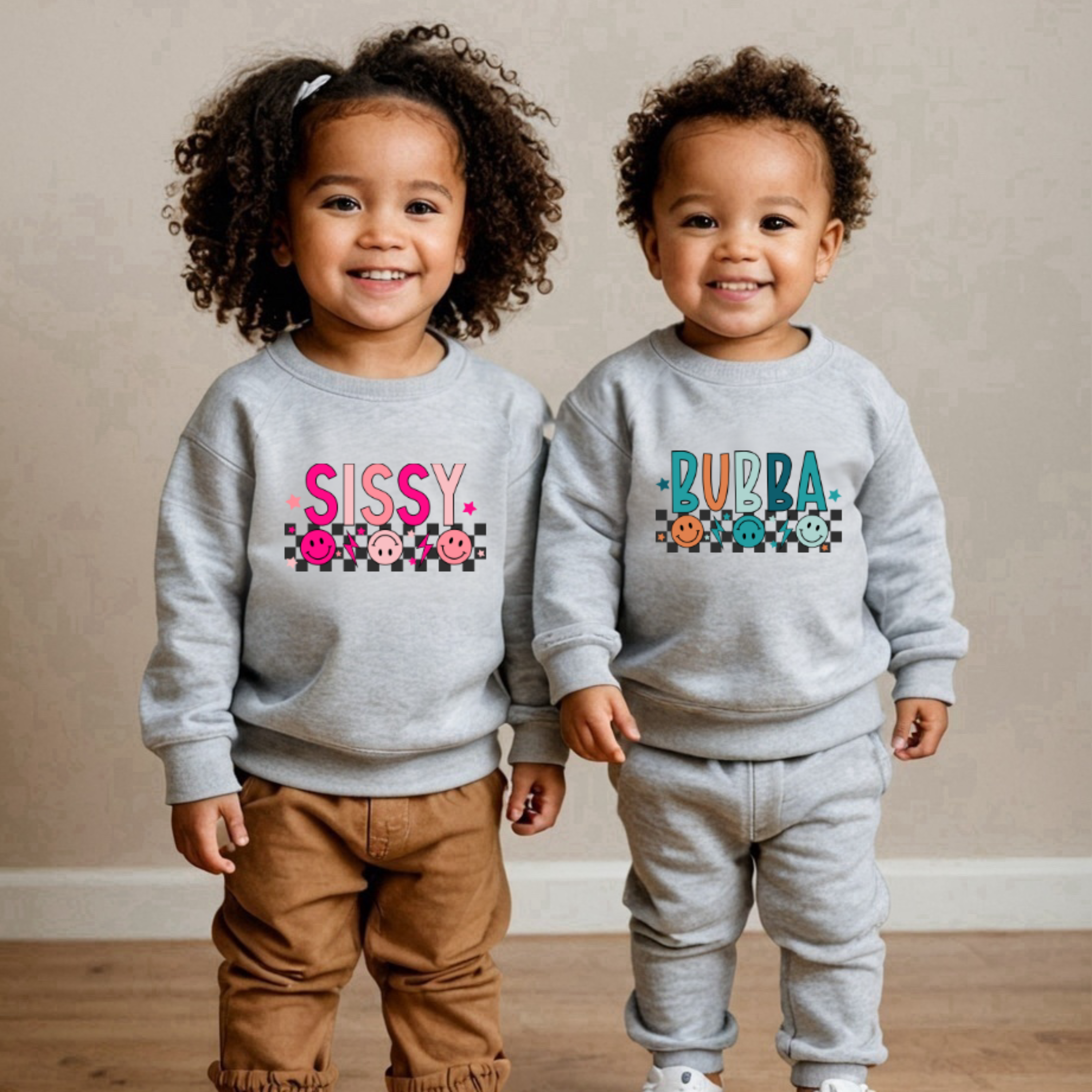 Happy bubba- Organic cotton infant and toddler sweatshirt - Summit and Nest