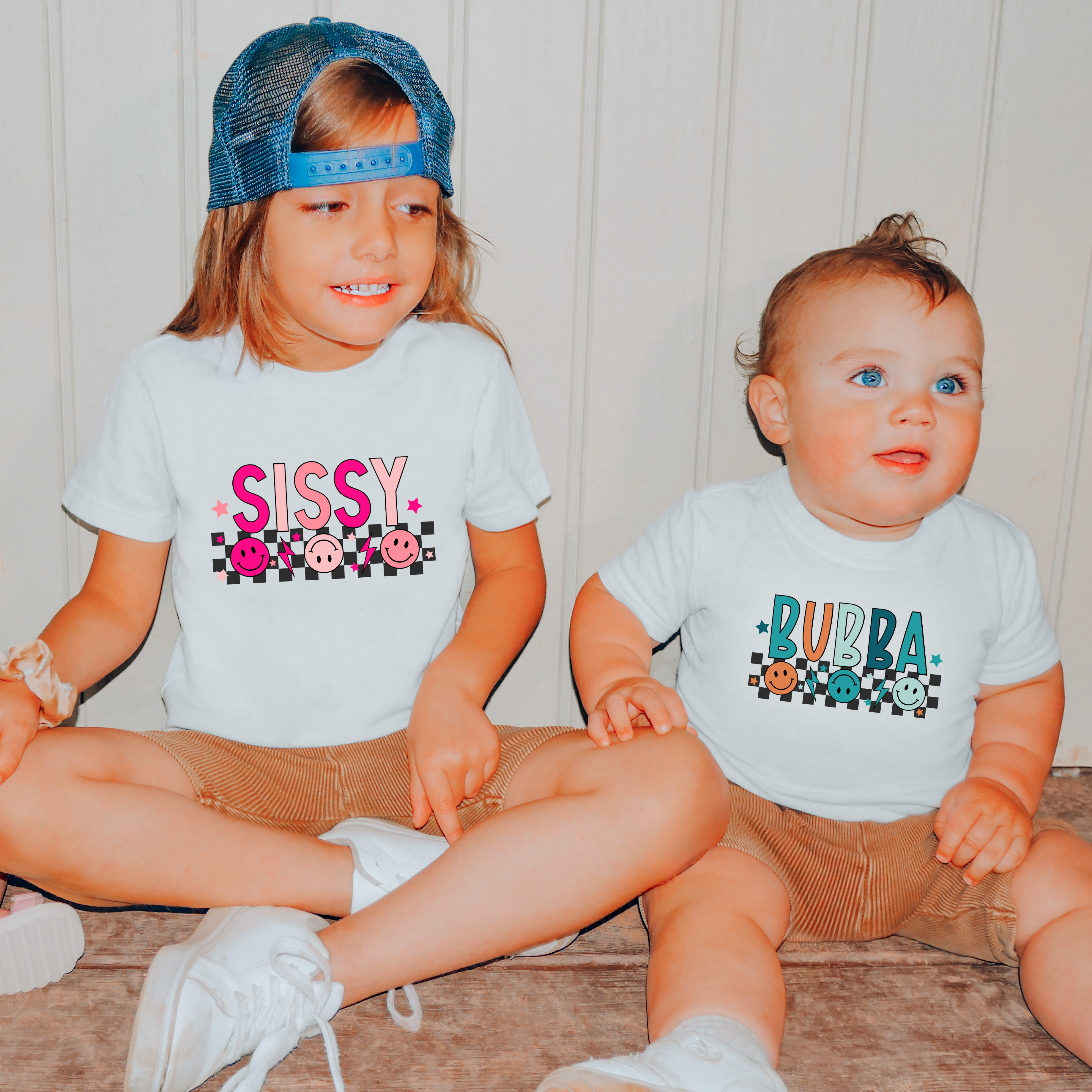 Happy bubba- Short sleeve tee and infant bodysuit - Summit and Nest