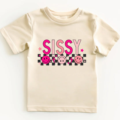 Happy sissy- Children's shirt and infant bodysuit - Summit and Nest