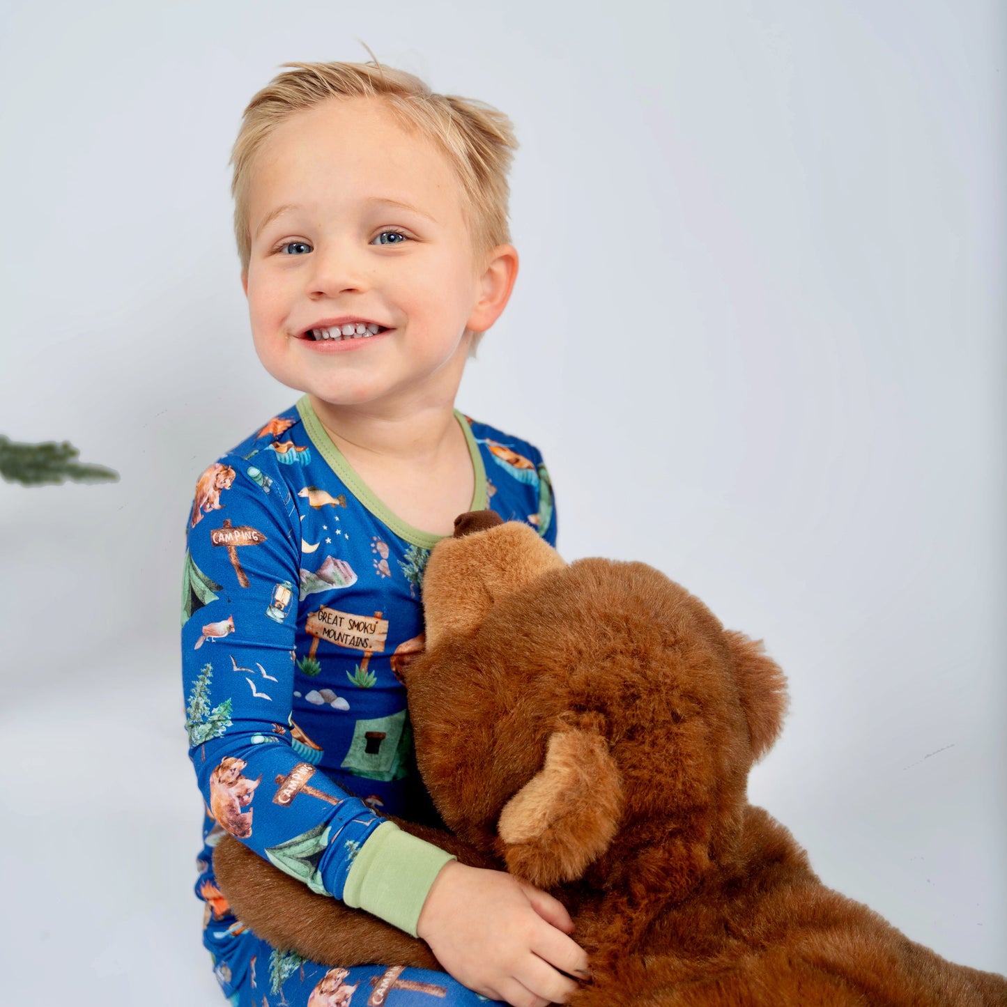 Great Smoky Mountains- Bamboo two piece pajama set- Toddler and big kid