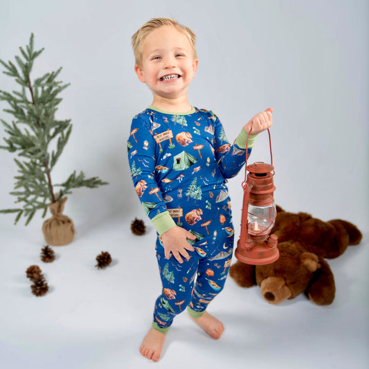 Great Smoky Mountains- Bamboo two piece pajama set- Toddler and big kid