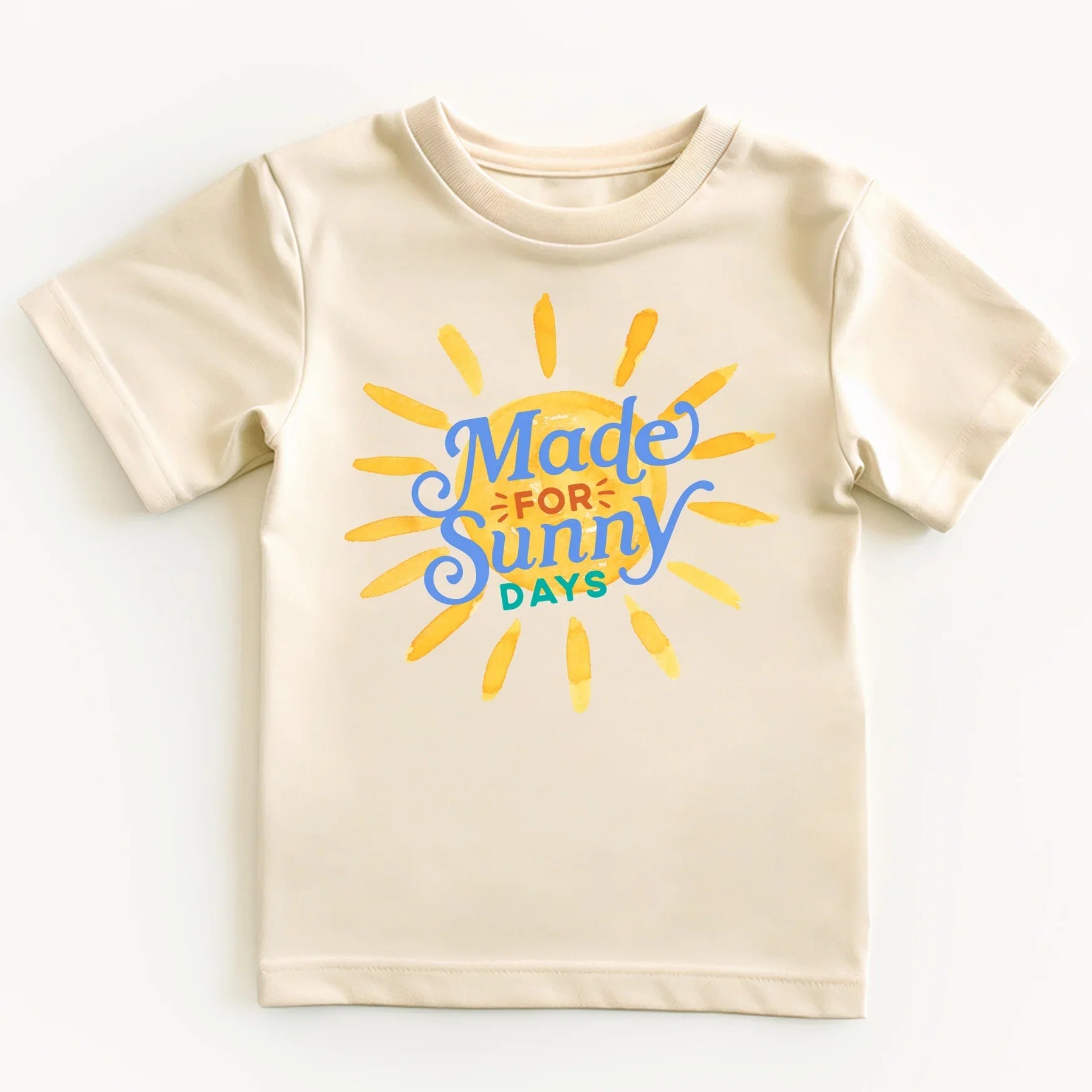 Made for sunny days- Short sleeve tee and infant bodysuit - Summit and Nest