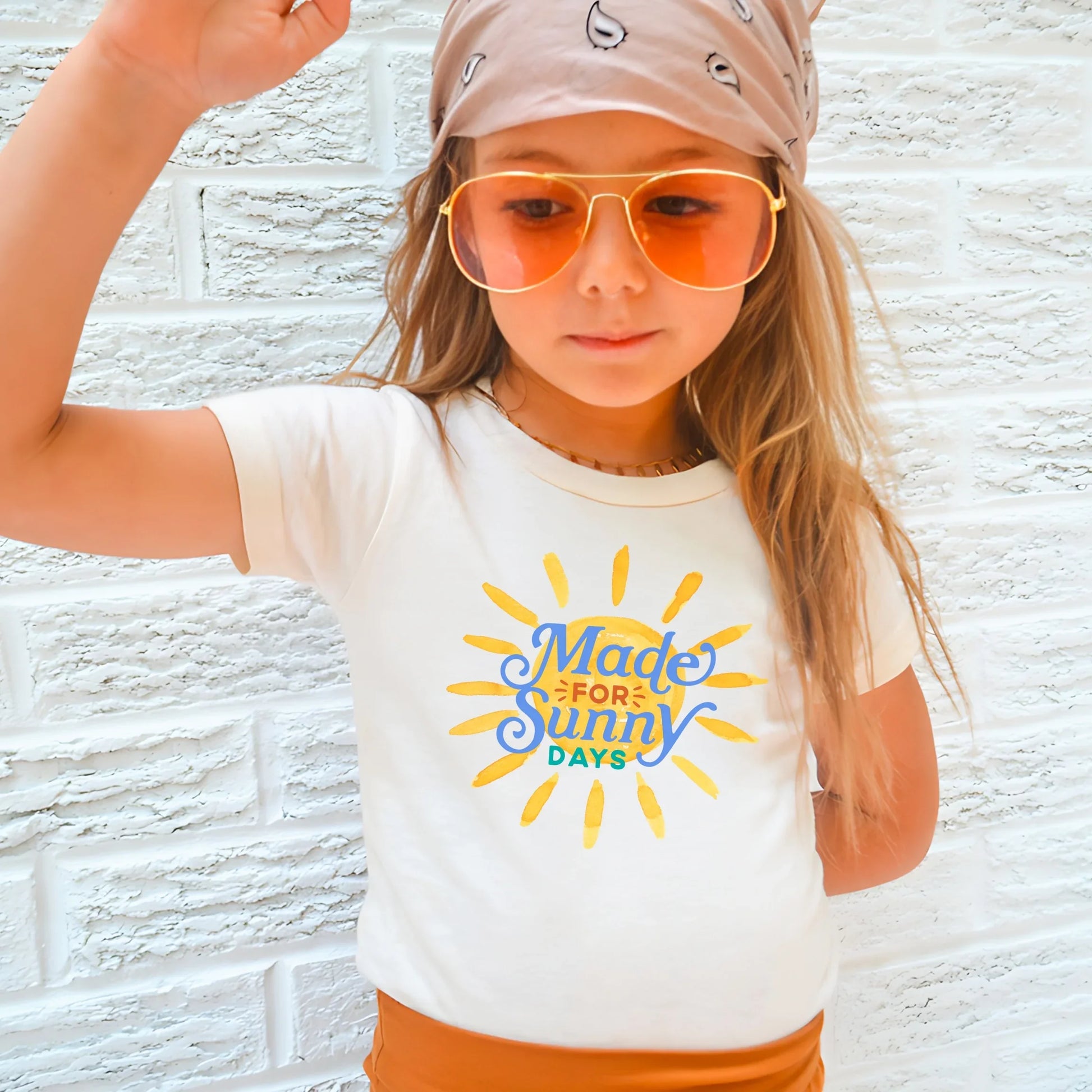 Made for sunny days- Short sleeve tee and infant bodysuit - Summit and Nest