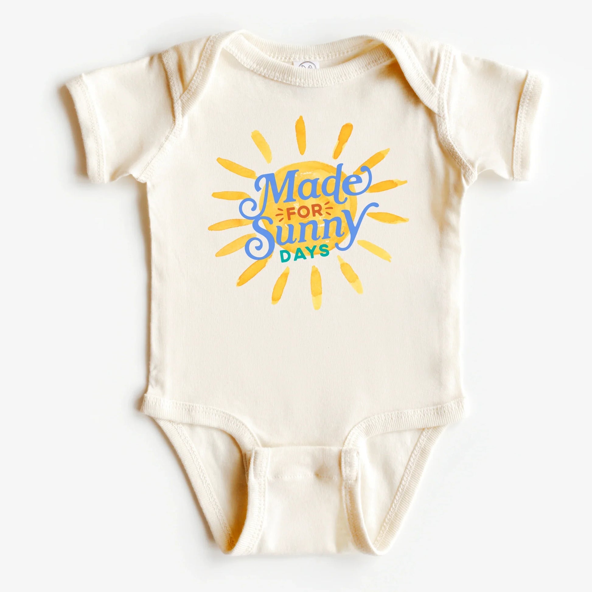 Made for sunny days- Short sleeve tee and infant bodysuit - Summit and Nest