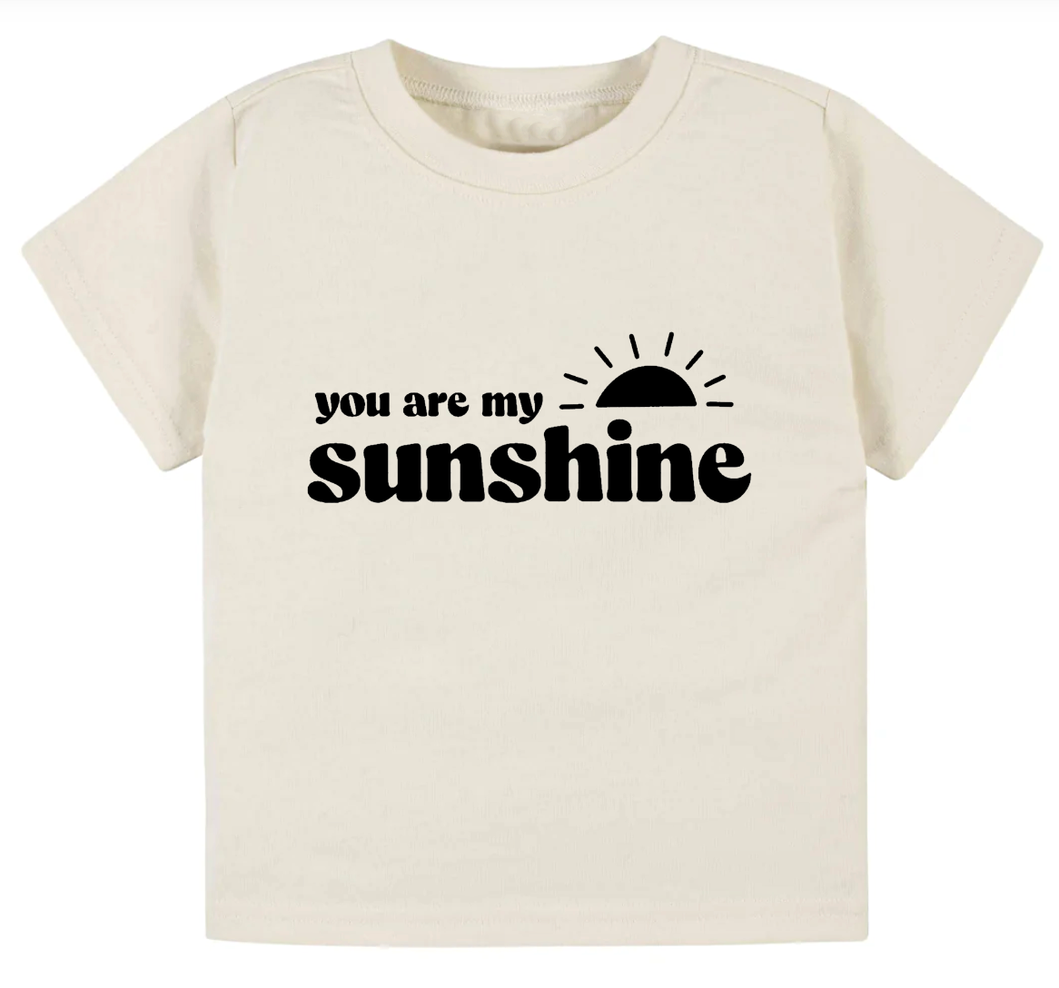 You are my sunshine- Children's shirt and infant bodysuit - Summit and Nest