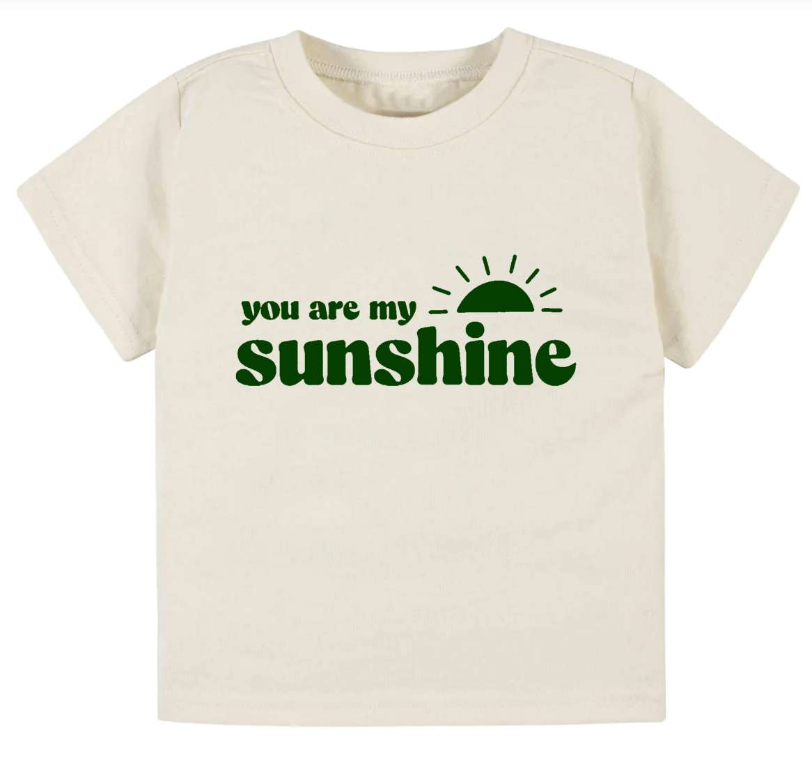 You are my sunshine- Children's shirt and infant bodysuit - Summit and Nest
