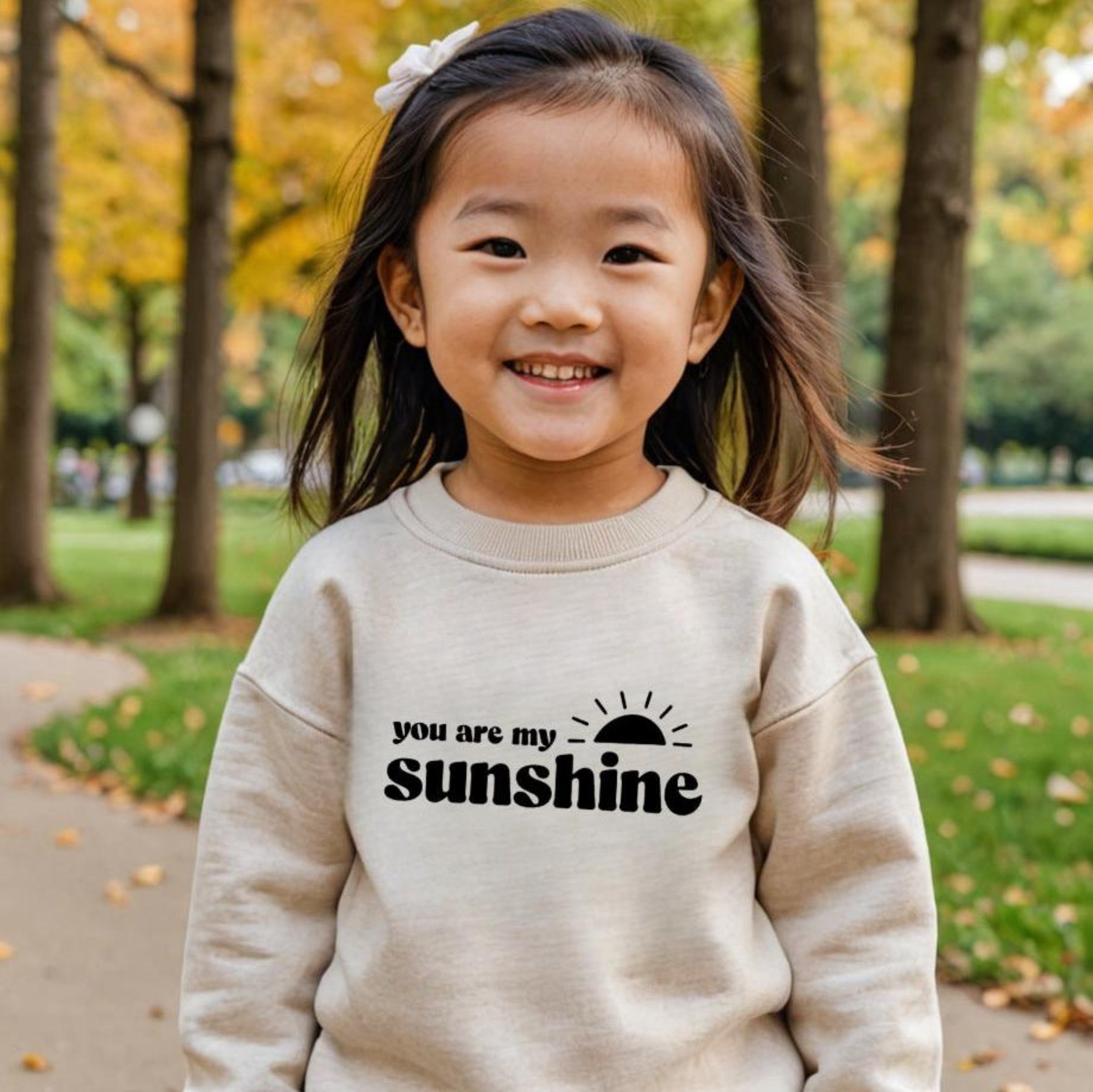 You are my sunshine- Organic cotton infant and toddler sweatshirt - Summit and Nest