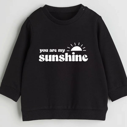 You are my sunshine- Organic cotton infant and toddler sweatshirt - Summit and Nest