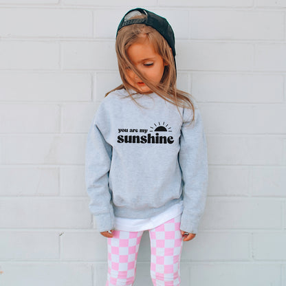 You are my sunshine- Organic cotton infant and toddler sweatshirt - Summit and Nest