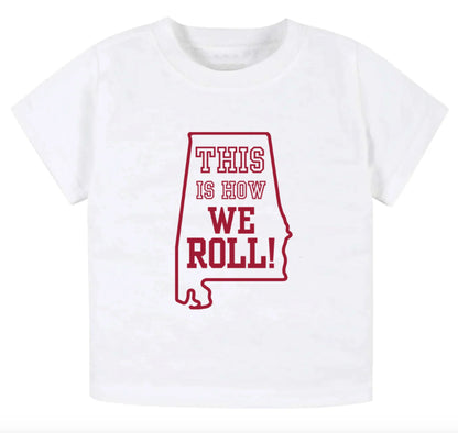 This is how we roll- Children's shirt and infant bodysuit - Summit and Nest