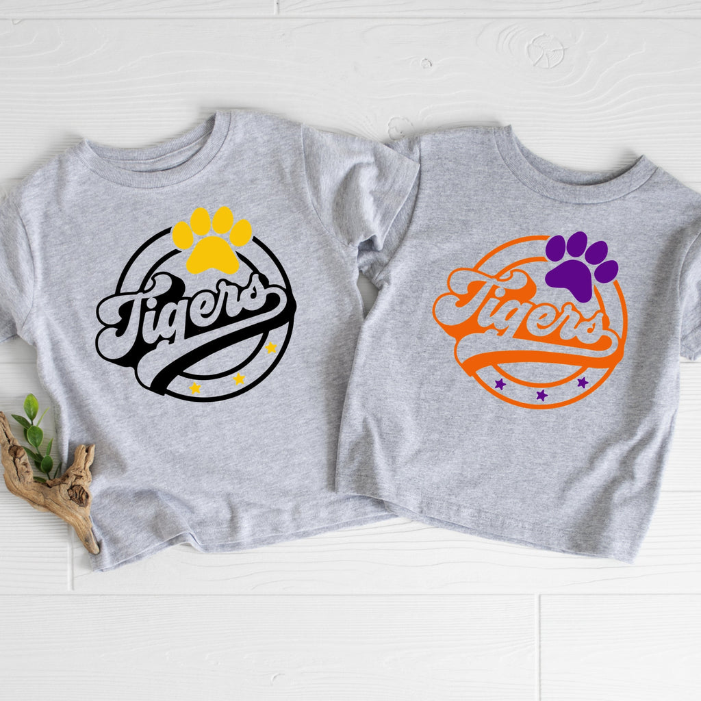 Tigers Classic- Customized - Children's shirt and infant bodysuit - Summit and Nest