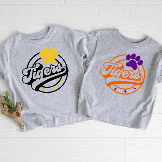 Tigers Classic- Customized - Children's shirt and infant bodysuit - Summit and Nest