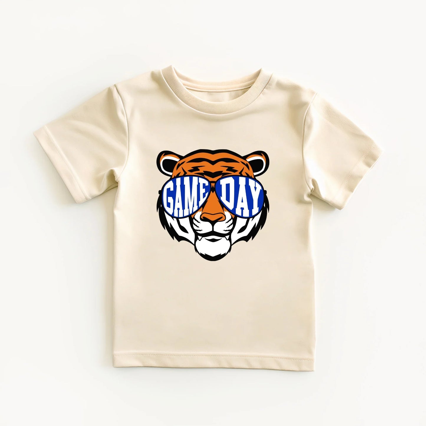 Game Day Tiger- Customized - Children's shirt and infant bodysuit - Summit and Nest