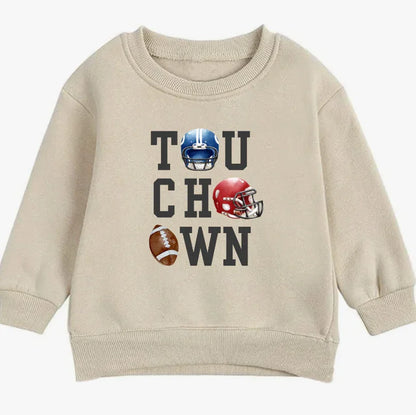 Touchdown- Organic cotton infant and toddler sweatshirt - Summit and Nest