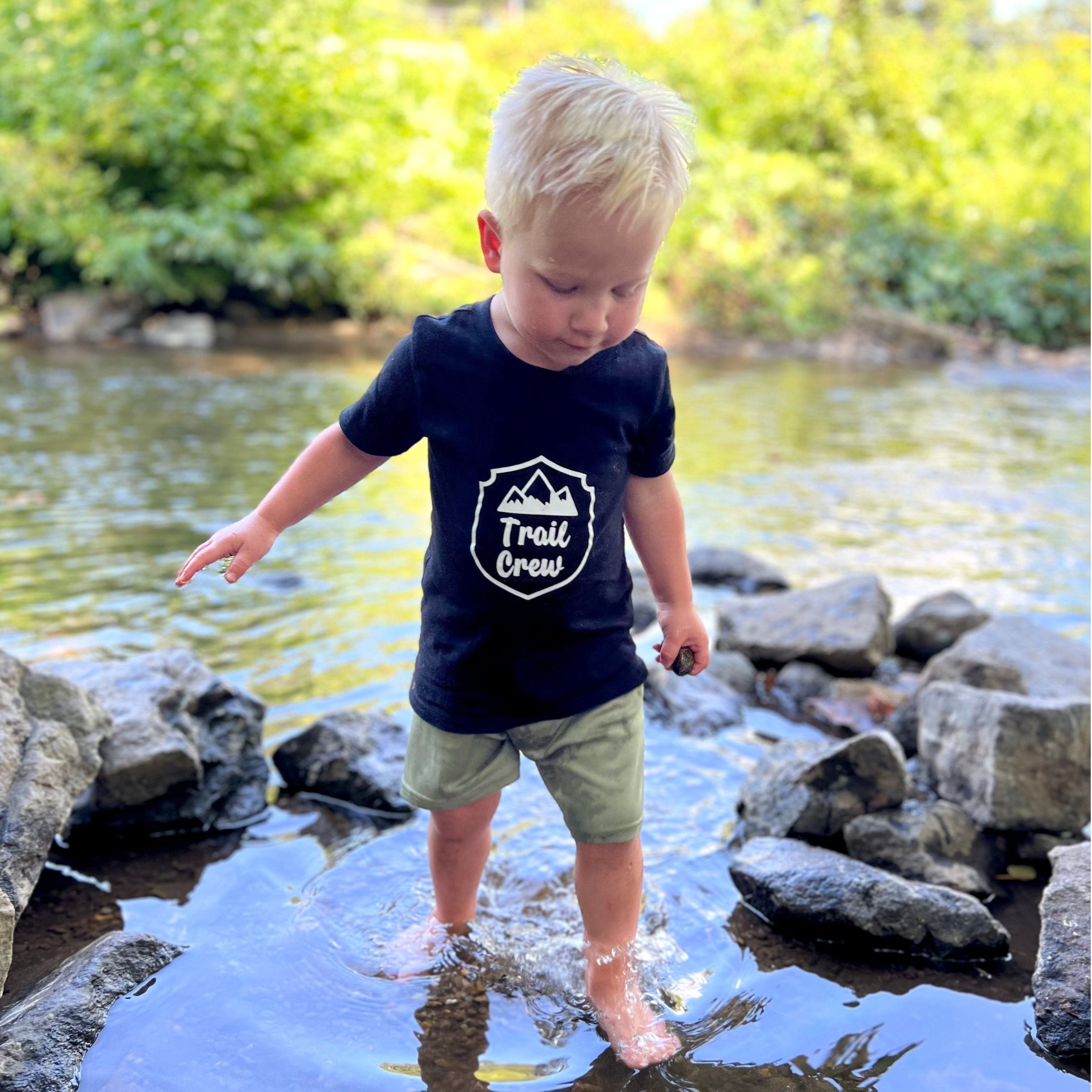 Trail crew- Children's shirt and infant bodysuit - Summit and Nest