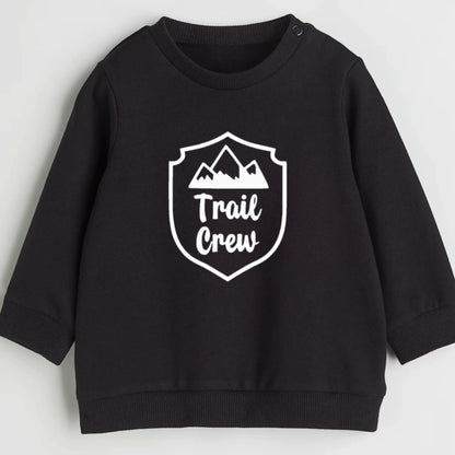 Trail crew- Organic cotton infant and toddler sweatshirt - Summit and Nest