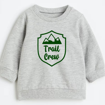 Trail crew- Organic cotton infant and toddler sweatshirt - Summit and Nest