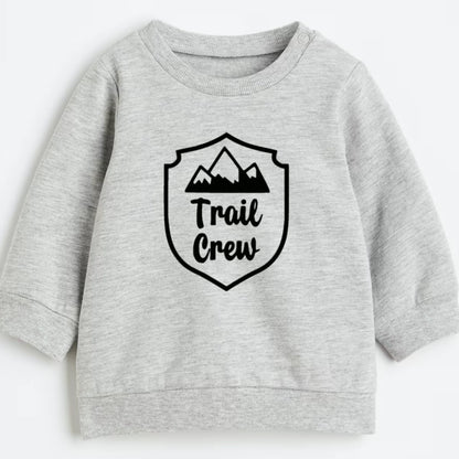 Trail crew- Organic cotton infant and toddler sweatshirt - Summit and Nest