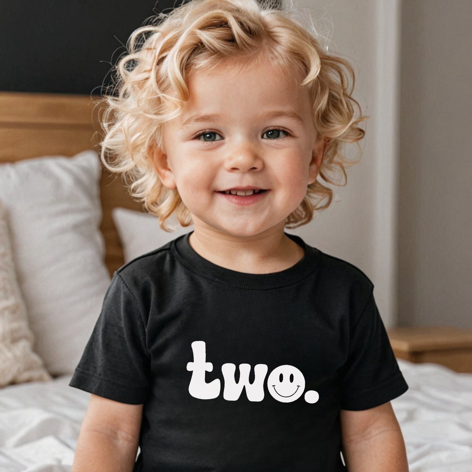 Two. Second birthday- Children's tee - Summit and Nest