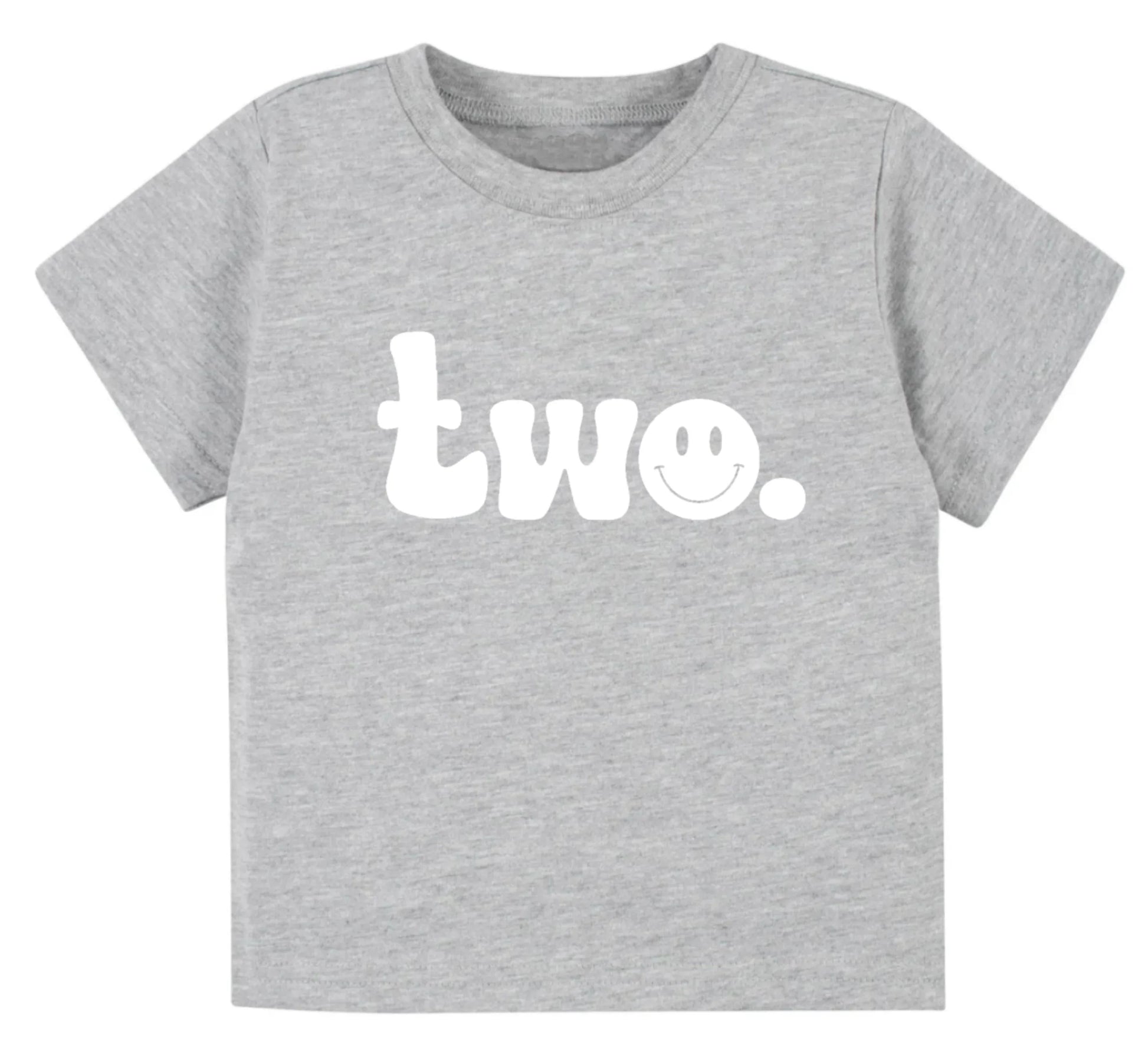 Two. Second birthday- Children's tee - Summit and Nest