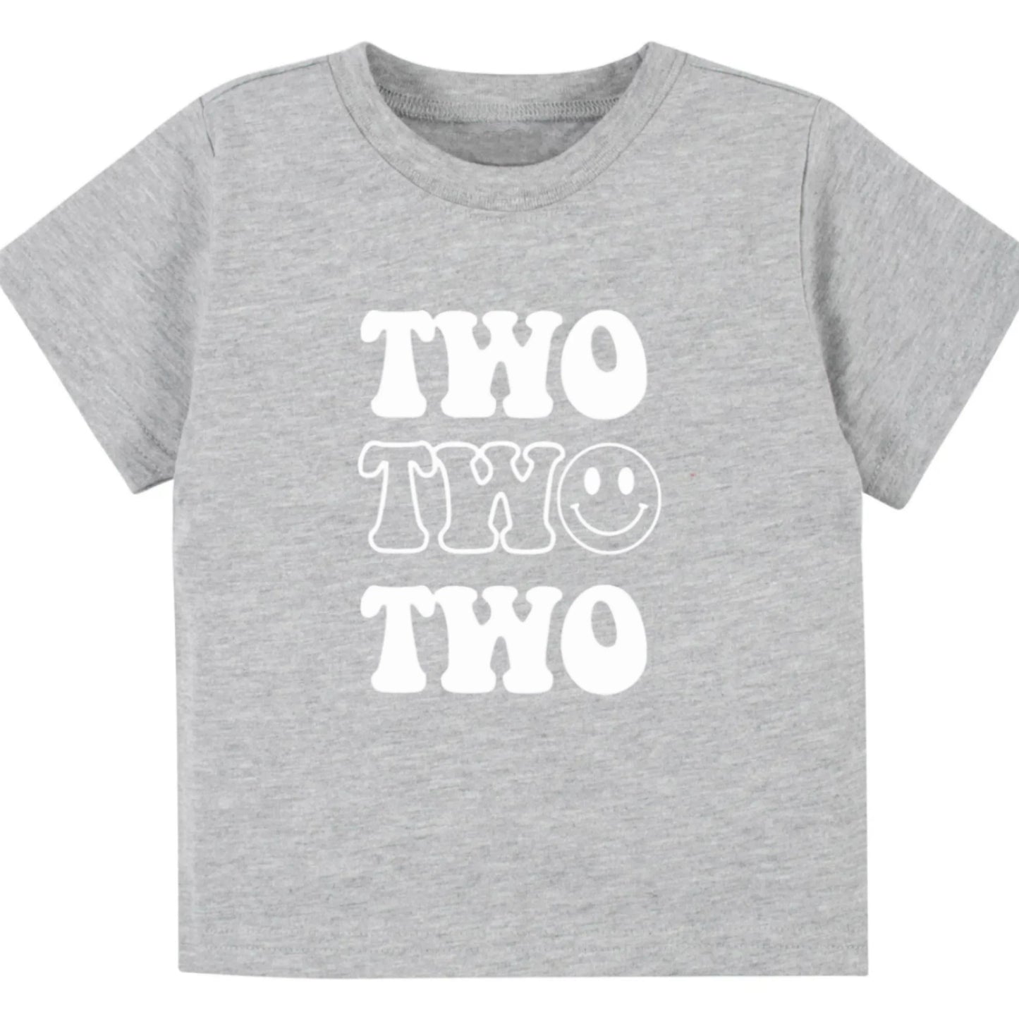 Two happy. Second birthday- Children's shirt - Summit and Nest