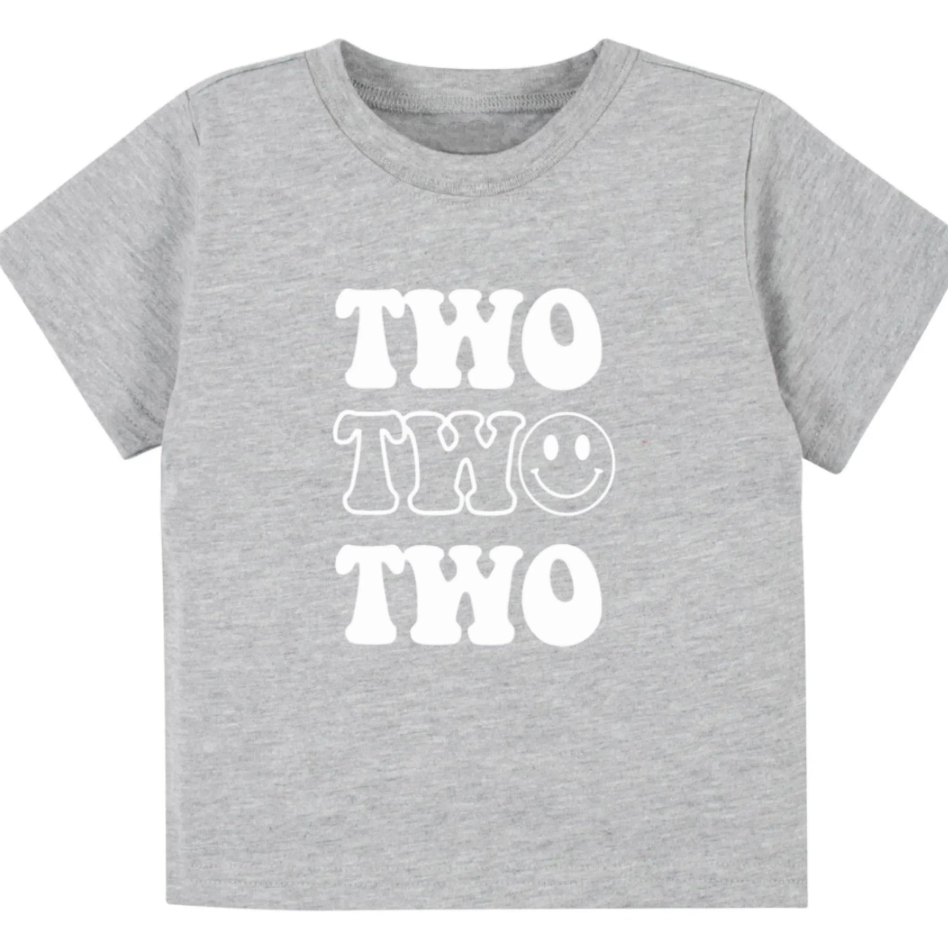 Two happy. Second birthday- Children's shirt - Summit and Nest