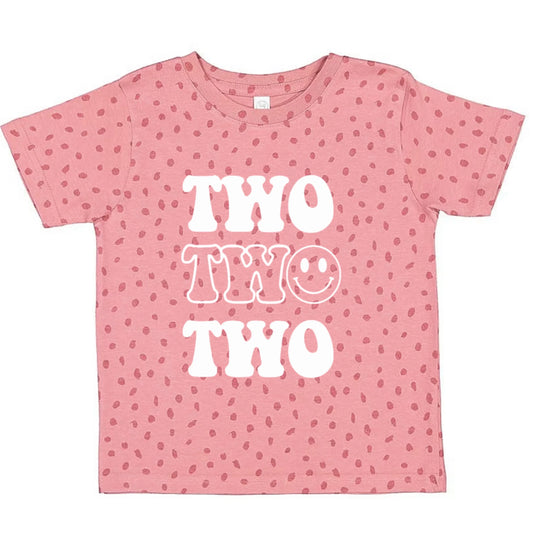 Two happy. Second birthday- Children's shirt - Summit and Nest