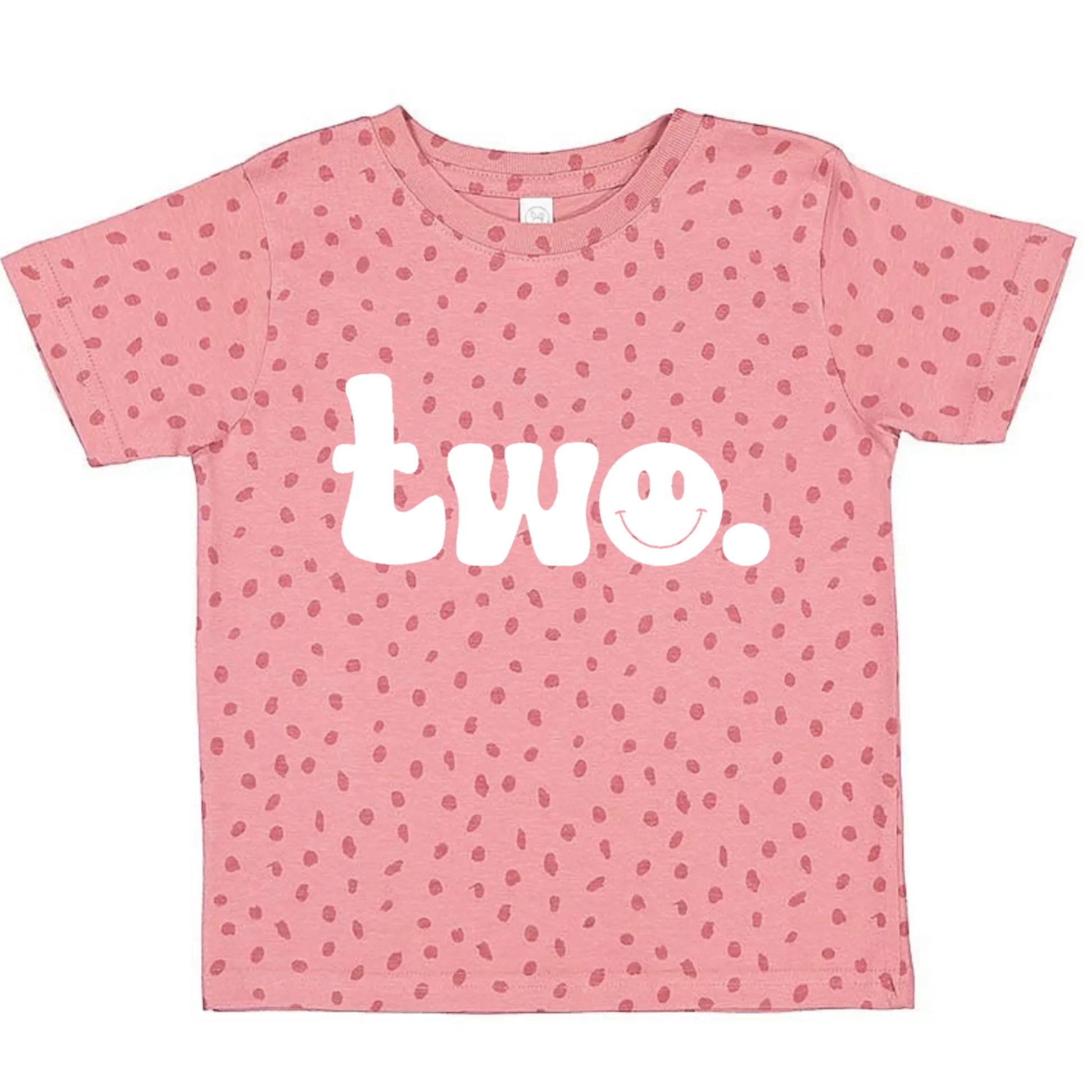 Two. Second birthday- Children's tee - Summit and Nest